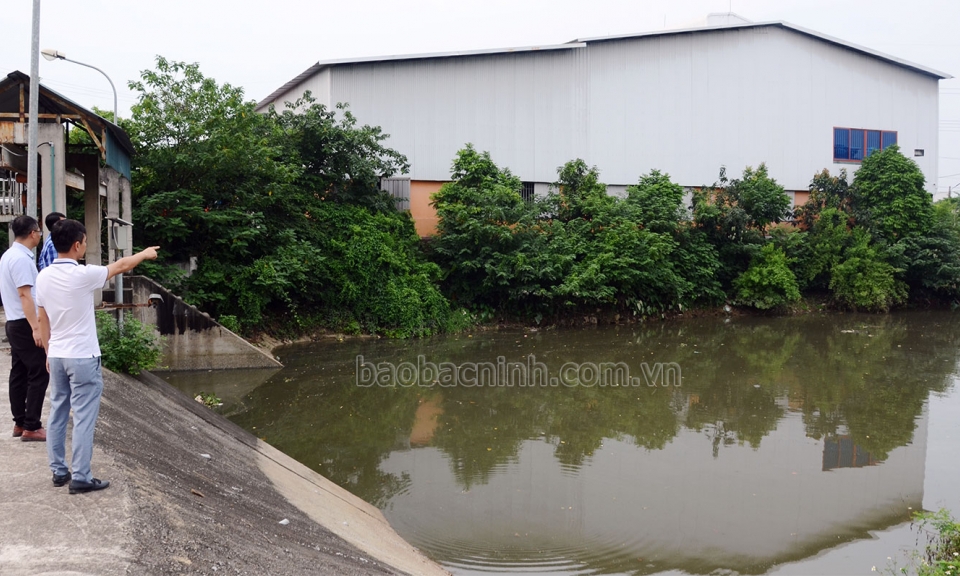 Xử lý vi phạm hành lang công trình thủy lợi hệ thống Bắc Đuống