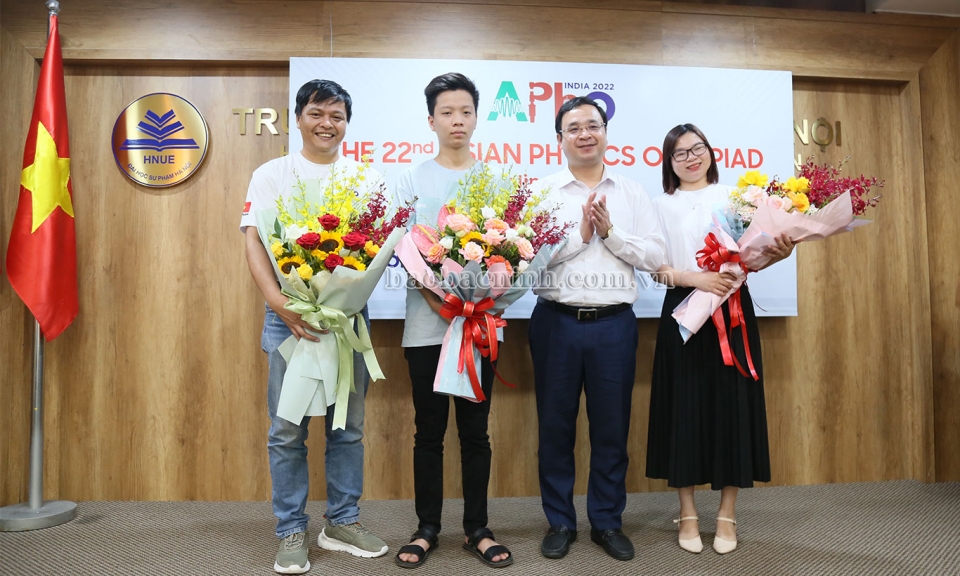 Lần đầu tiên Bắc Ninh có học sinh dự thi Olympic Vật lý Quốc tế