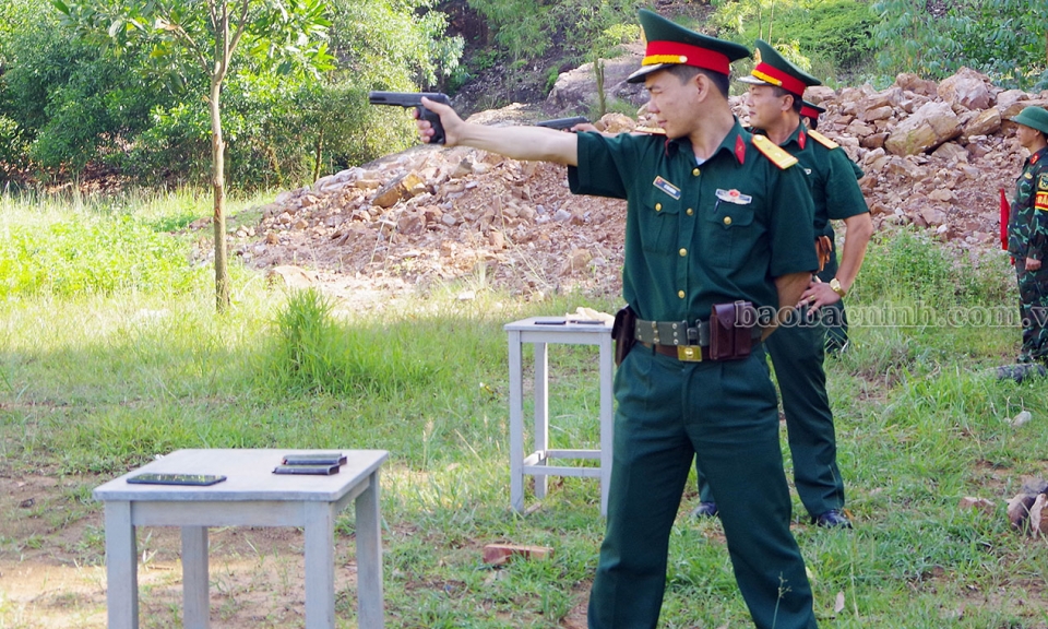 Bộ Tổng Tham mưu kiểm tra kết quả huấn luyện
