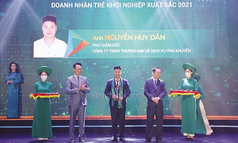 Doanh nhân trẻ khởi nghiệp xuất sắc