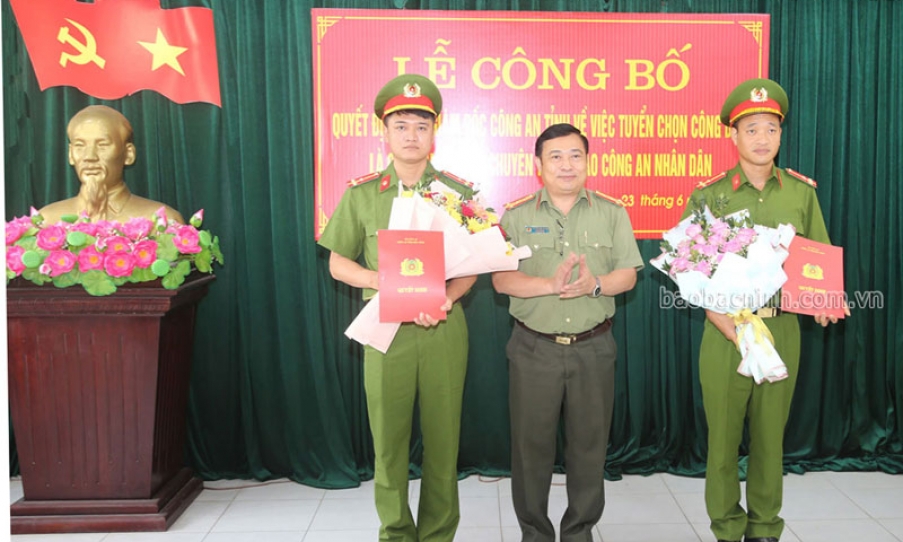 Tuyển chọn 3 Công an xã bán chuyên trách vào Công an nhân dân