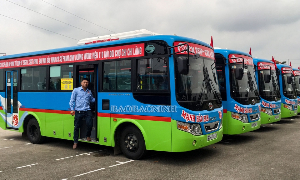 Tăng sức hút của xe buýt  và hiệu quả vận tải khách công cộng