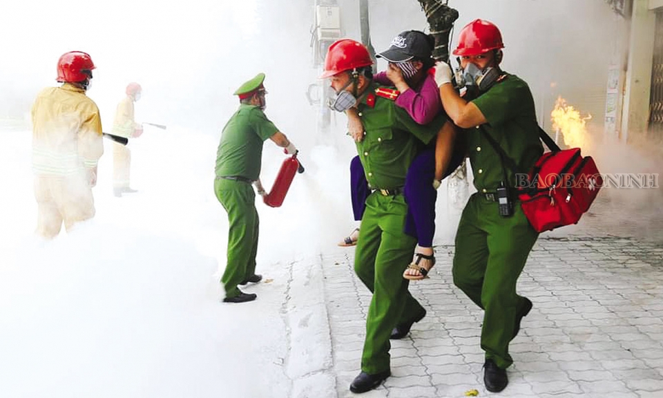 Lá chắn bình yên của nhân dân