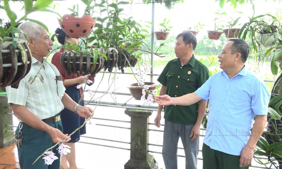 Hội Cựu chiến binh huyện Tiên Du giúp nhau làm kinh tế giỏi