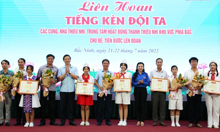 Tổng kết Liên hoan “Tiếng kèn Đội ta” khu vực phía Bắc năm 2022