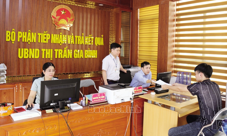 “Chính quyền thân thiện”  ở thị trấn Gia Bình