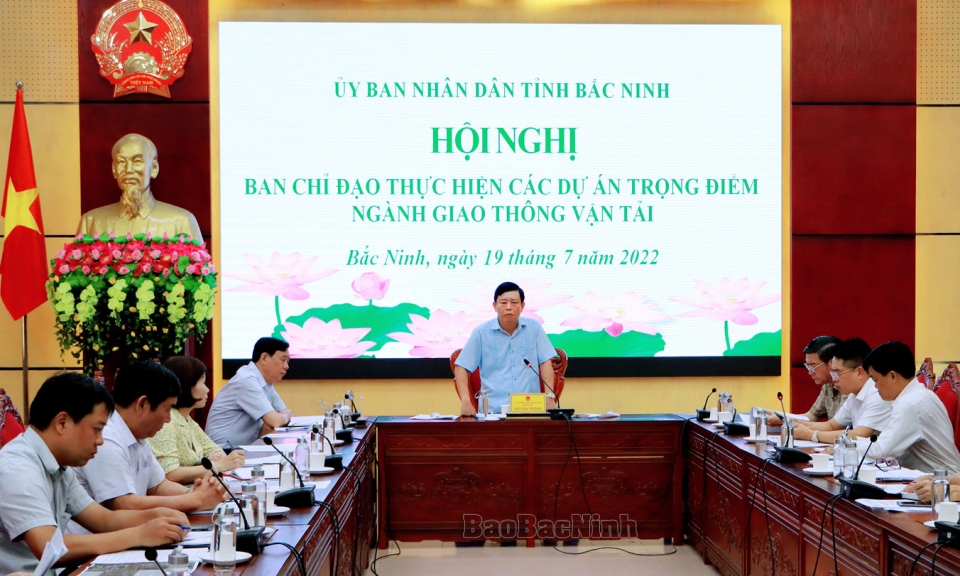 Đôn đốc tiến độ các dự án trọng điểm ngành Giao thông vận tải