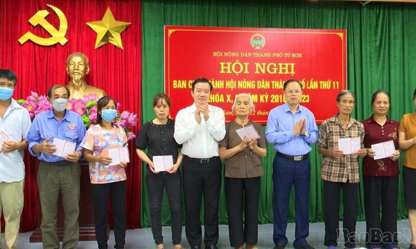 Nhiều hoạt động quan tâm, hỗ trợ hội viên nông dân Từ Sơn