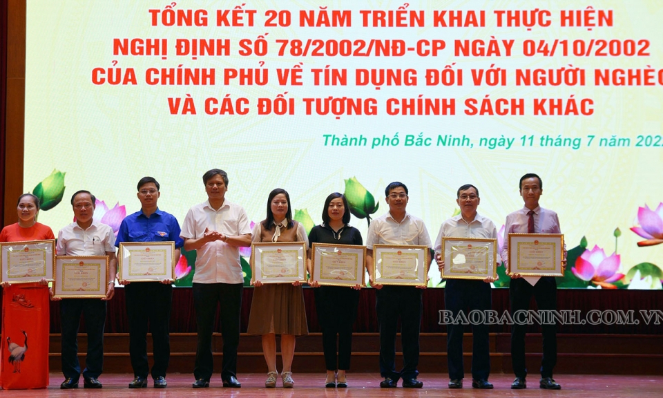 Tổng dư nợ các chương trình tín dụng chính sách đạt hơn 625 tỷ đồng