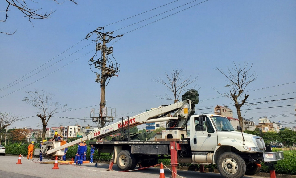 Thông tin về sự cố một số Trạm biến áp ở miền Bắc