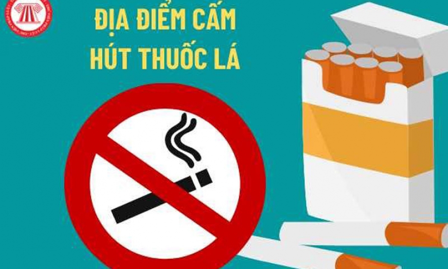 Quy định về địa điểm  cấm hút thuốc,  quyền và trách nhiệm  của người liên quan
