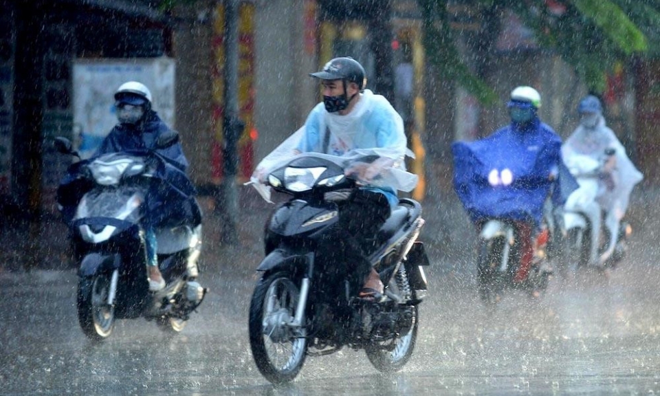 Bão số 2 suy yếu, nhiều nơi mưa to