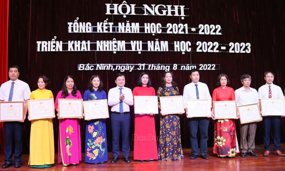 “Thành tích lớn nhất của ngành Giáo dục-Đào tạo Bắc Ninh chính là tạo được niềm tin trong nhân dân”