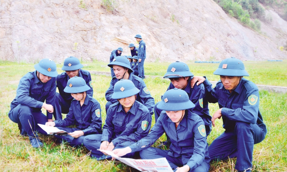 Xây dựng môi trường văn hóa  ở Ban CHQS huyện Gia Bình