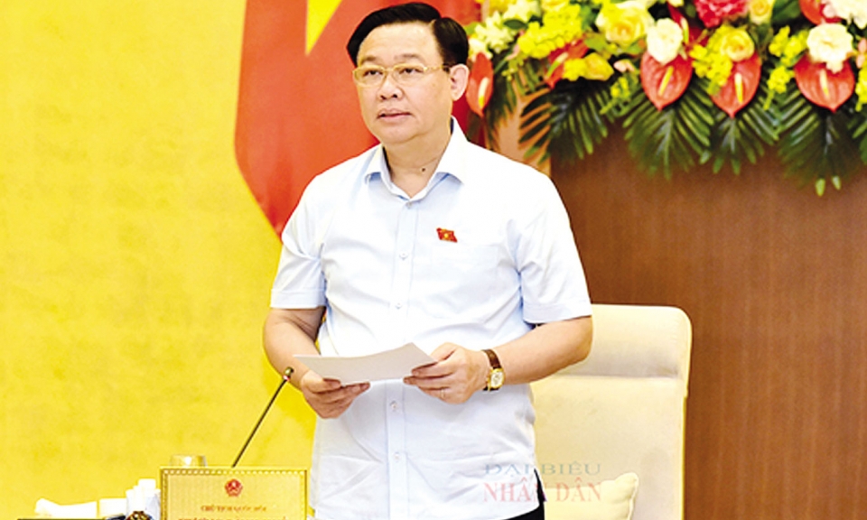 Khai mạc Phiên họp bất thường tháng 8  của Ủy ban Thường vụ Quốc hội
