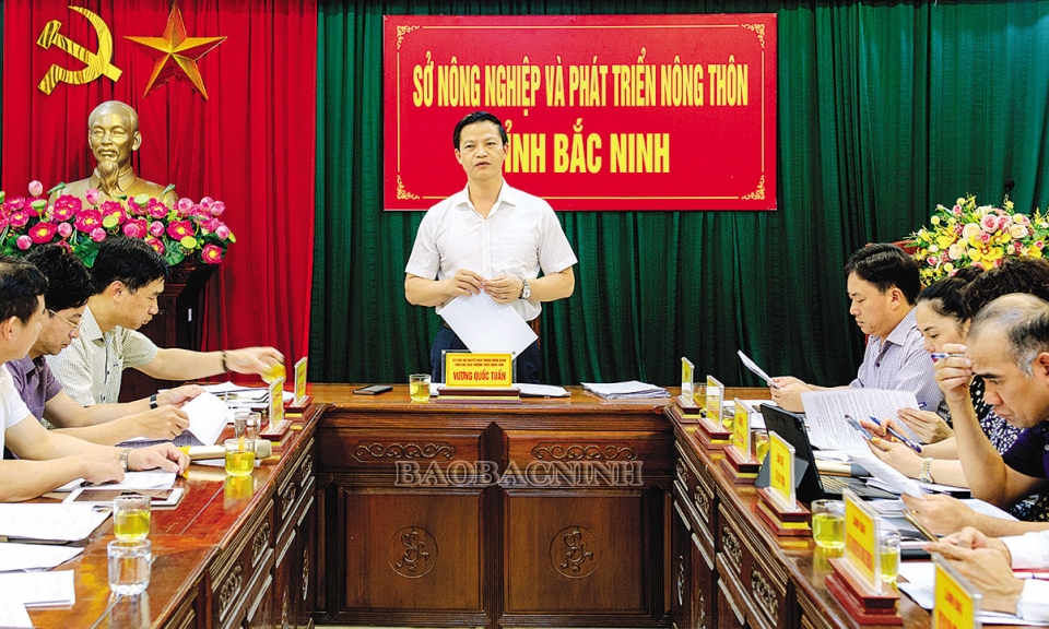 Đôn đốc tiến độ giải ngân vốn đầu tư công ngành Nông nghiệp và PTNT