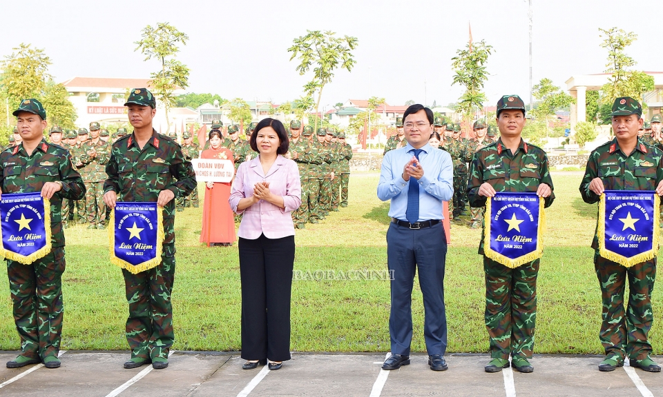 Khai mạc Hội thao thể dục, thể thao quốc phòng lực lượng vũ trang tỉnh