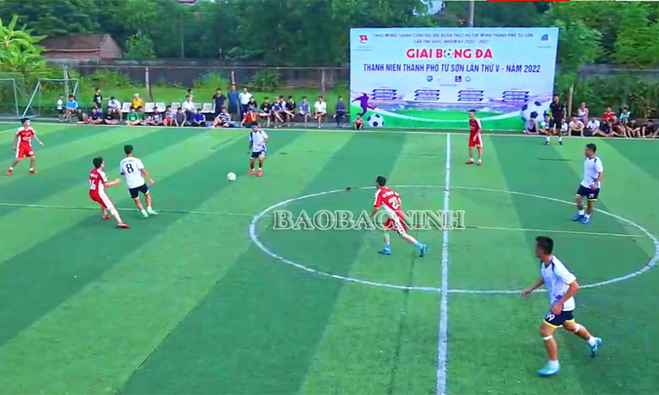 Khai mạc Giải bóng đá Thanh niên thành phố Từ Sơn lần thứ V