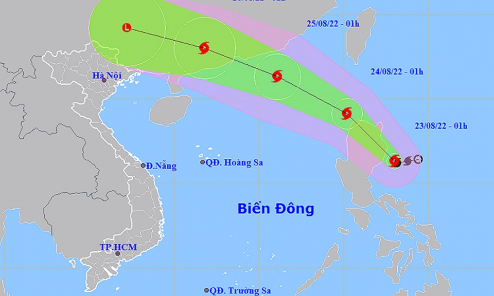 Bão Ma-on mạnh dần lên