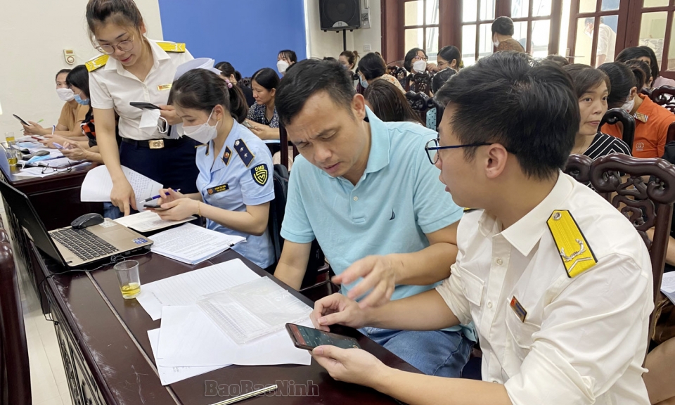 Thành phố Bắc Ninh tập huấn ứng dụng thuế điện tử