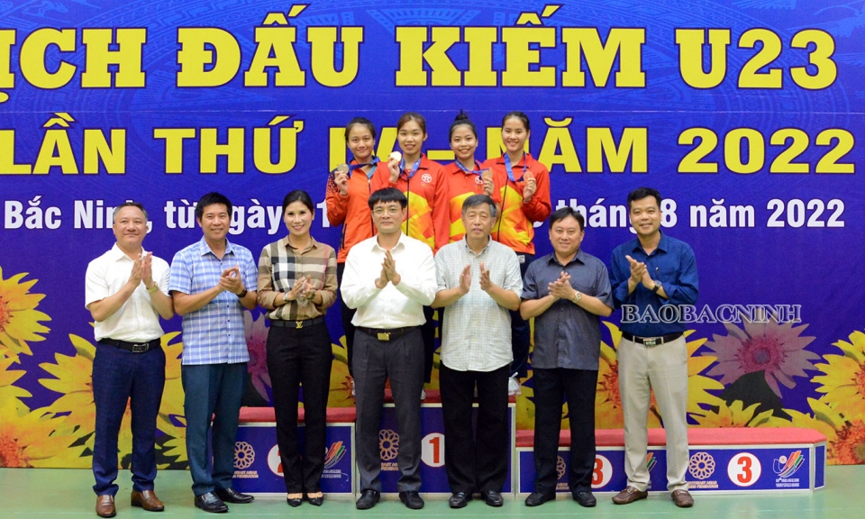 Hơn 130 VĐV tranh tài tại giải Vô địch Đấu kiếm U23 Quốc gia lần thứ IV