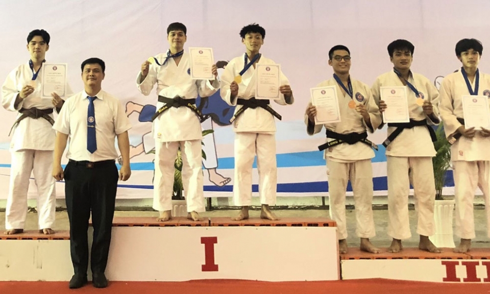 Bắc Ninh đoạt 7 huy chương tại giải vô địch trẻ Judo Quốc gia 2022