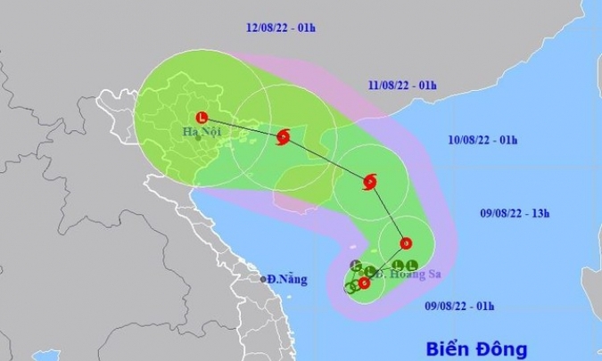 Áp thấp nhiệt đới khả năng mạnh lên thành bão, đất liền tiếp tục mưa lớn