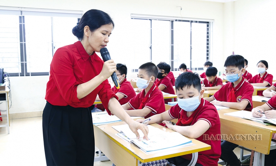 Bắc Ninh hoàn thành tốt Chương trình Giáo dục phổ thông 2018 với lớp 6