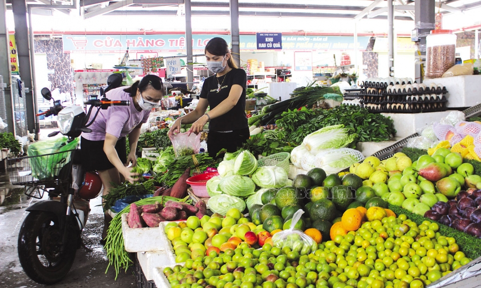 Ghi nhận mô hình Chợ kiểm soát  nguồn gốc thực phẩm phường Nam Sơn