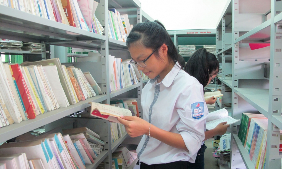Nâng cao hiệu quả sử dụng thư viện trường học