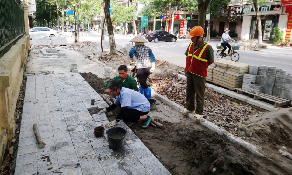 2 dự án chỉnh trang đô thị thành phố Bắc Ninh hoàn thành trong tháng 8 - 2022