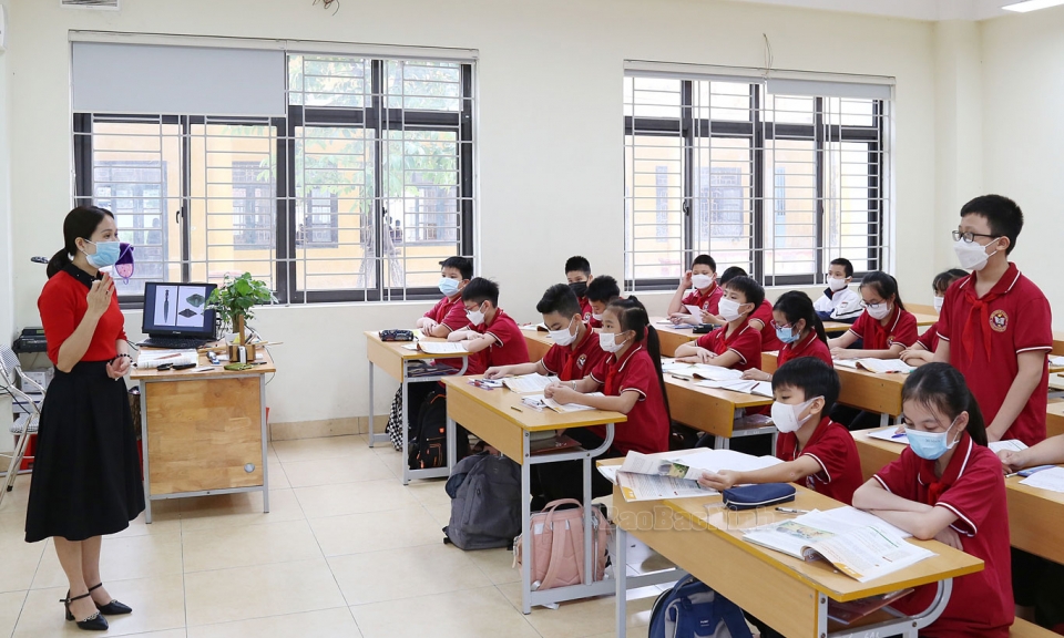 Bắc Ninh hoàn thành tốt Chương trình Giáo dục phổ thông 2018 với lớp 6