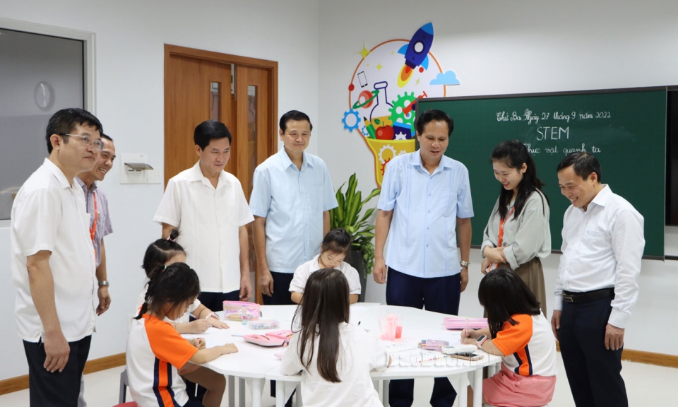 Giám sát hoạt động tại Trường Phổ thông Quốc tế Him Lam Bắc Ninh và Trường Tiểu học, THCS, THPT FPT Bắc Ninh