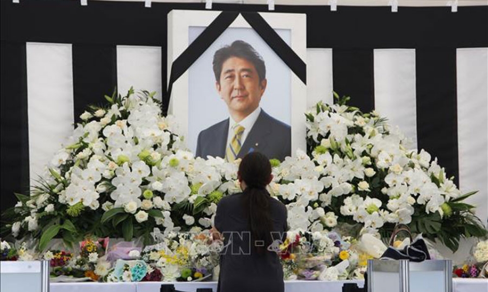 Nhật Bản long trọng tổ chức quốc tang cố Thủ tướng Shinzo Abe