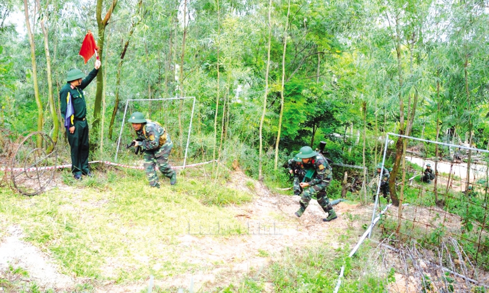 Trung đoàn 833 làm tốt công tác huấn luyện quân dự bị