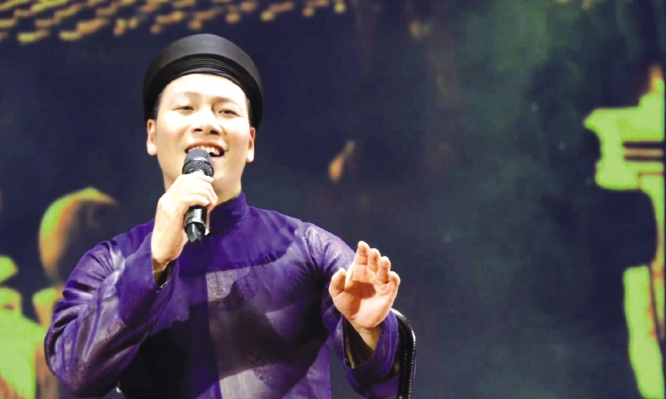 Nghệ sĩ Văn Hanh và tình yêu quan họ