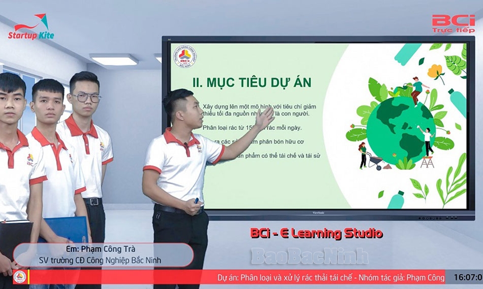 Nhiều ý tưởng của sinh viên cơ sở GDNN trong tỉnh tham dự vòng bán kết ý tưởng khởi nghiệp 2022