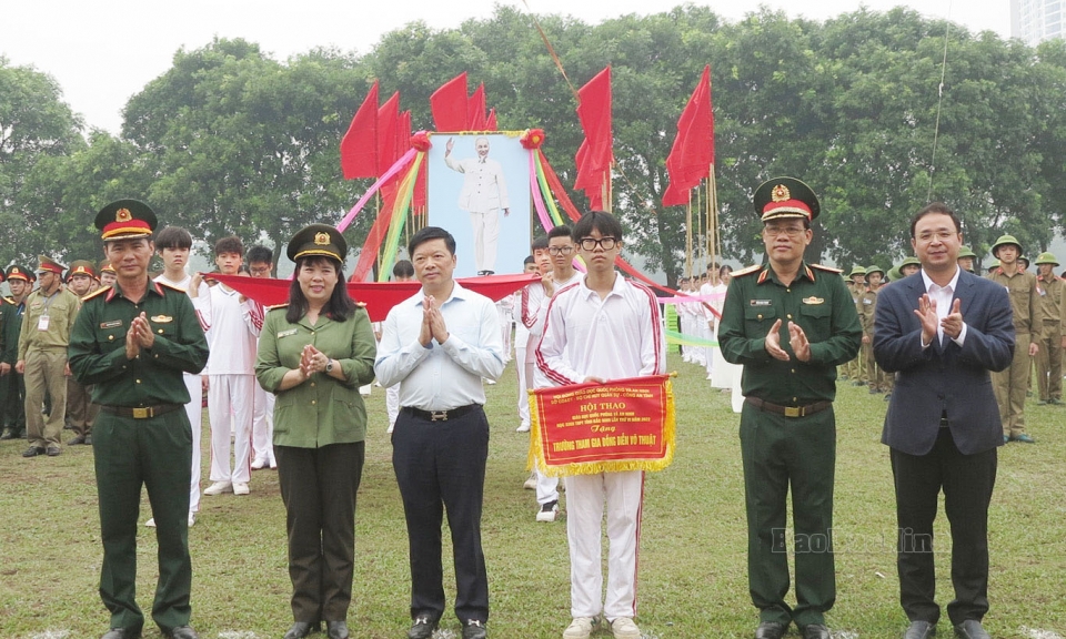 Hội thao Giáo dục, Quốc phòng, An ninh học sinh THPT Bắc Ninh