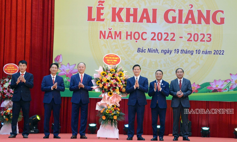 Trường Đại học TDTT Bắc Ninh khai giảng năm học 2022- 2023
