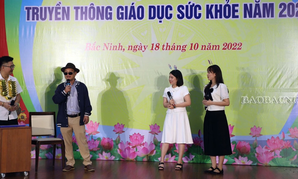 Hội thi Truyền thông giáo dục sức khoẻ Bệnh viện Sản – Nhi Bắc Ninh