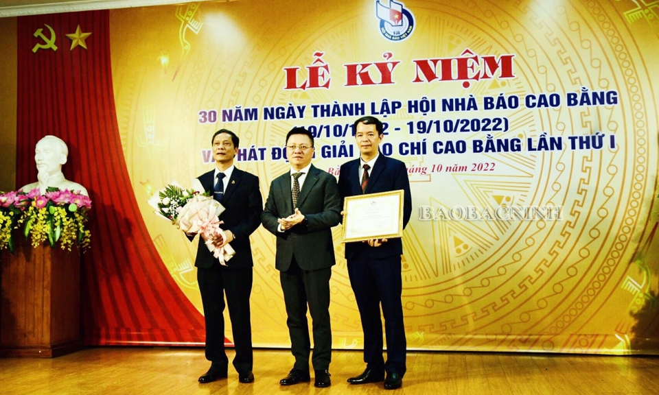 Hội Nhà báo tỉnh Cao Bằng kỷ niệm 30 năm Ngày thành lập
