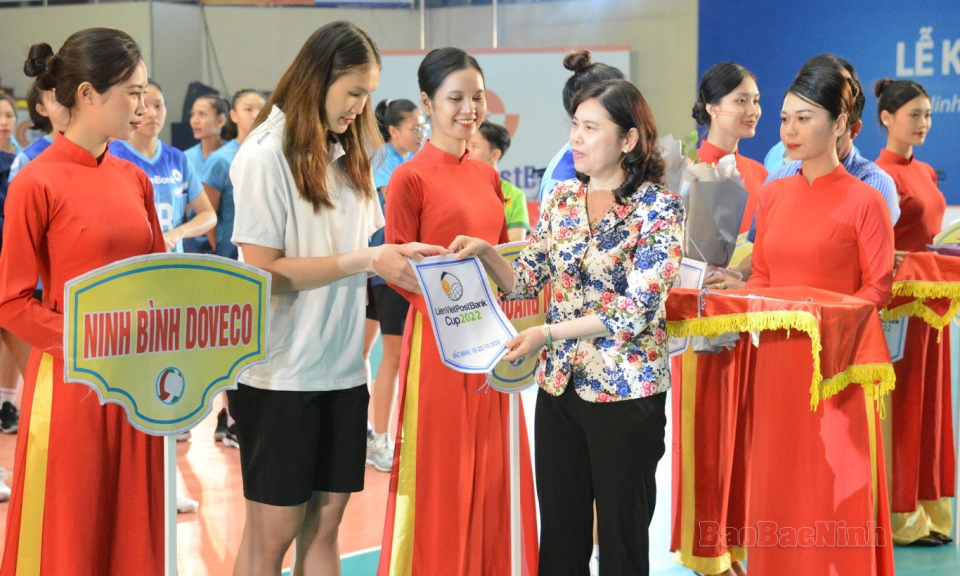 Khai mạc giải Bóng chuyền nữ Cúp LienVietPostBank năm 2022