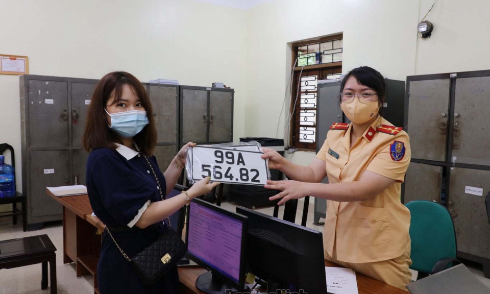 Thuận lợi khi triển khai phân cấp quản lý phương tiện giao thông cho công an cấp huyện, xã
