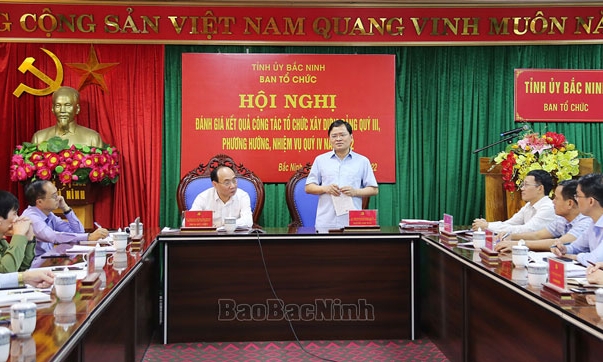 Triển khai nhiệm vụ công tác tổ chức xây dựng Đảng quý IV