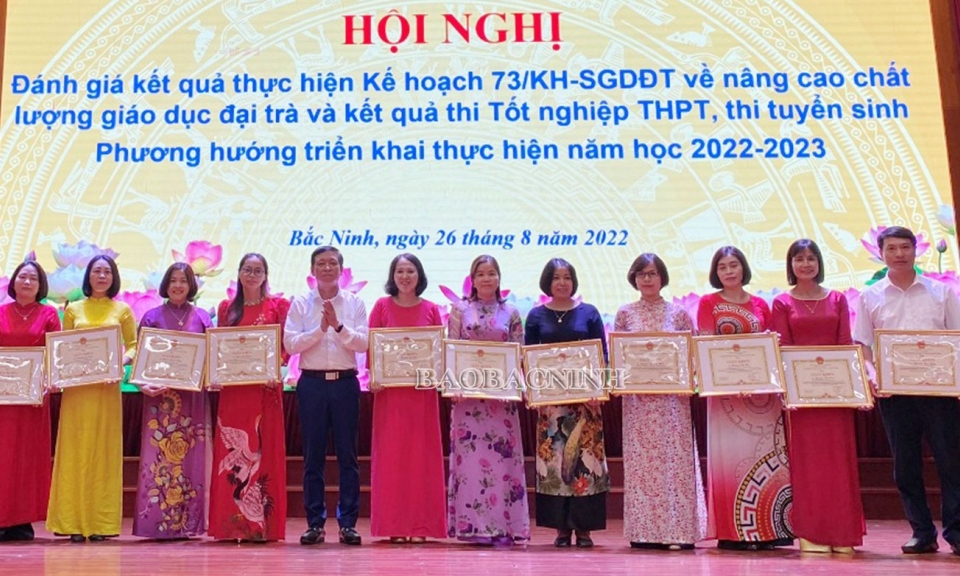 Nhiều giải pháp nâng cao chất lượng kỳ thi tốt nghiệp THPT năm 2023