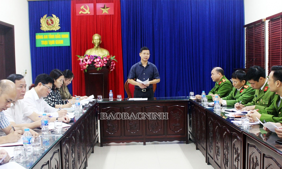 Giám sát công tác thi hành tạm giữ, tạm giam, quản lý và cải tạo phạm nhân