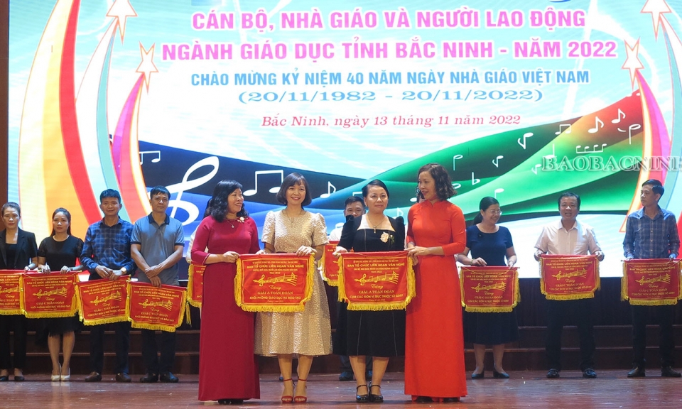 Liên hoan văn nghệ ngành Giáo dục Bắc Ninh