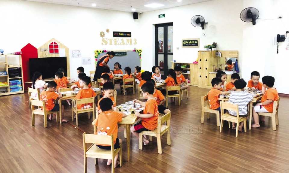 Quan tâm phát triển giáo dục  Mầm non ngoài công lập