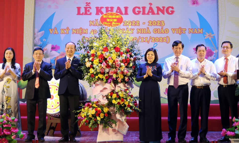 Trường Trung cấp Văn hóa, Nghệ thuật và Du lịch Bắc Ninh khai giảng năm học 2022-2023