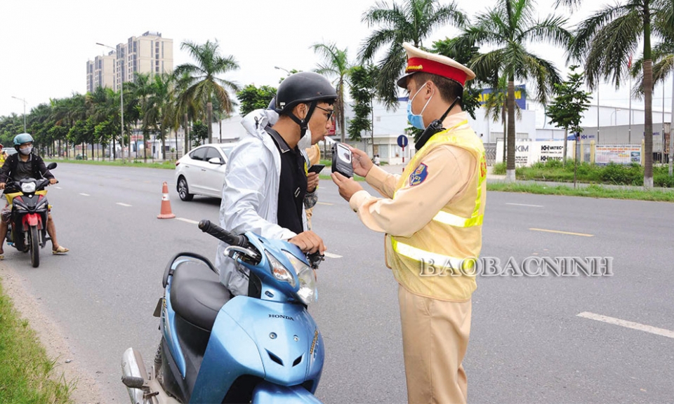 Tập trung cao xử lý vi phạm nồng độ cồn